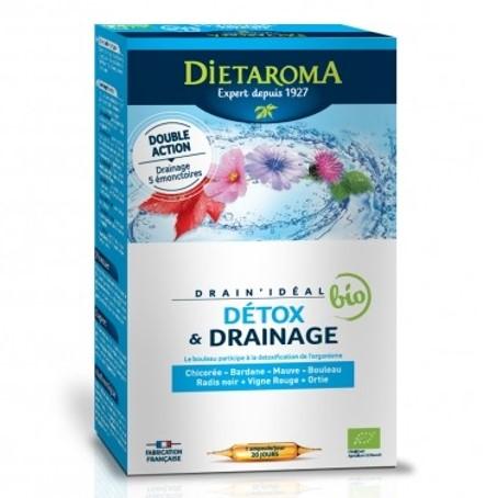 Drain idéal - DIETAROMA - 20 ampoules - Bio