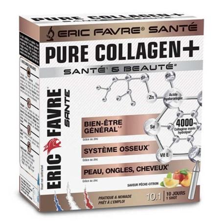 Pure Collagène + - ERIC FAVRE - 10 doses