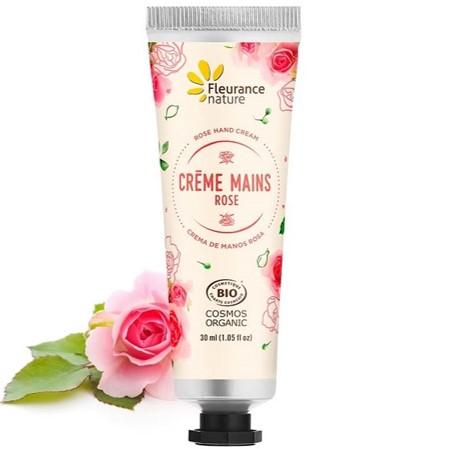 Crème mains à la Rose - Bio - 30ml